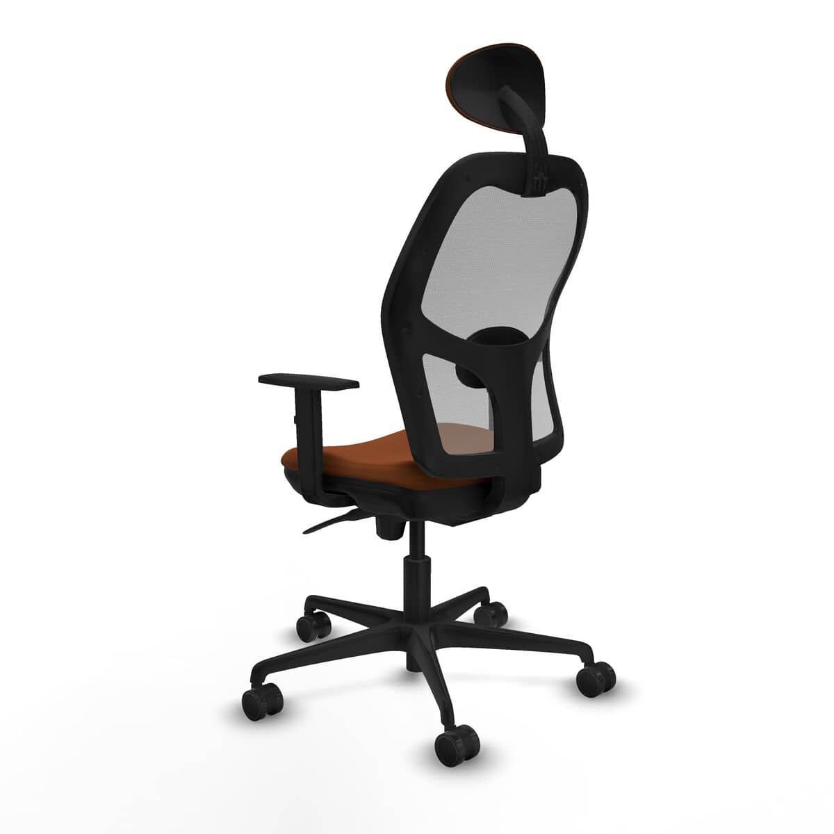 Silla de Oficina Piqueras y Crespo 1D036N1 Marrón Gris