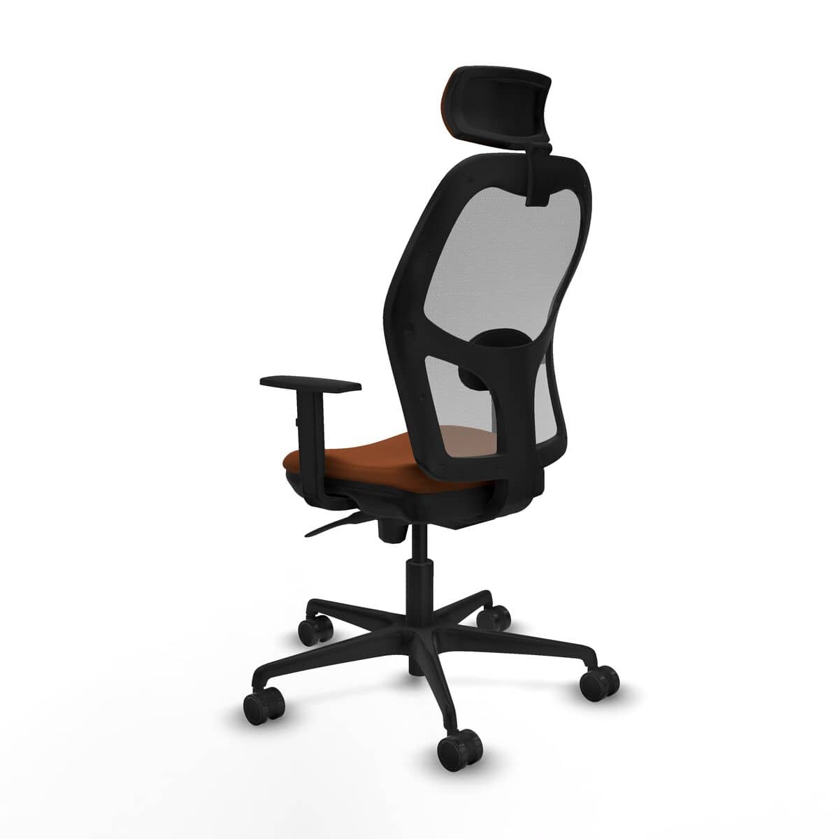 Silla de Oficina Piqueras y Crespo 1D036N2 Marrón Gris