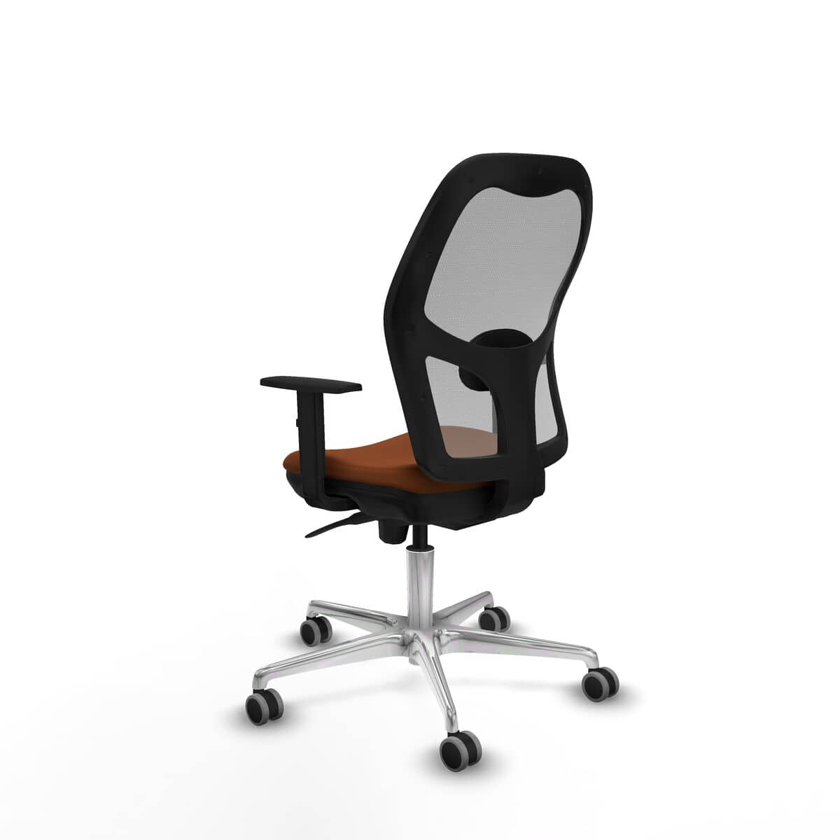 Silla de Oficina Piqueras y Crespo 1D086G0 Marrón Gris