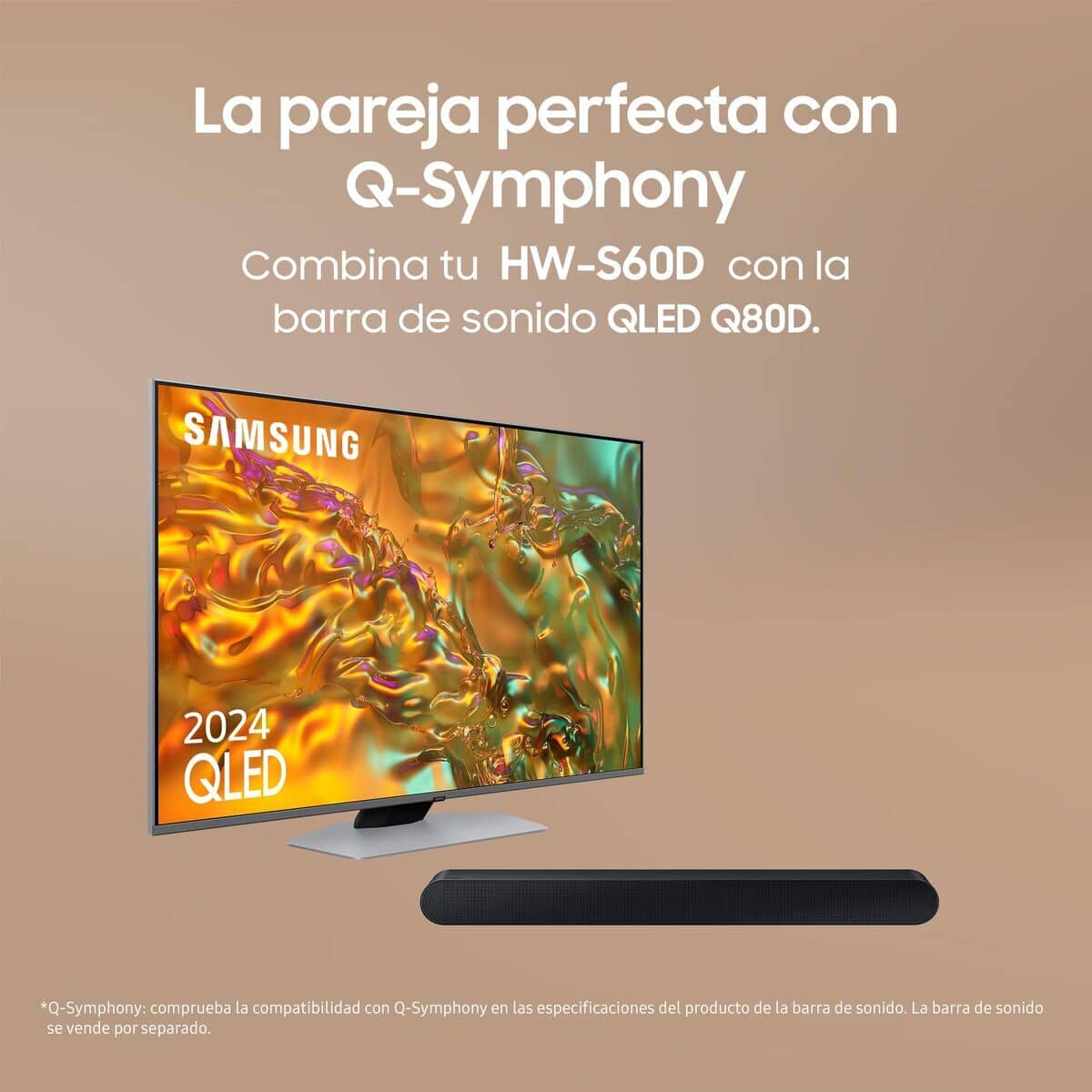 Barra de Sonido Samsung HWS60D Negro 200 W (Reacondicionado C)