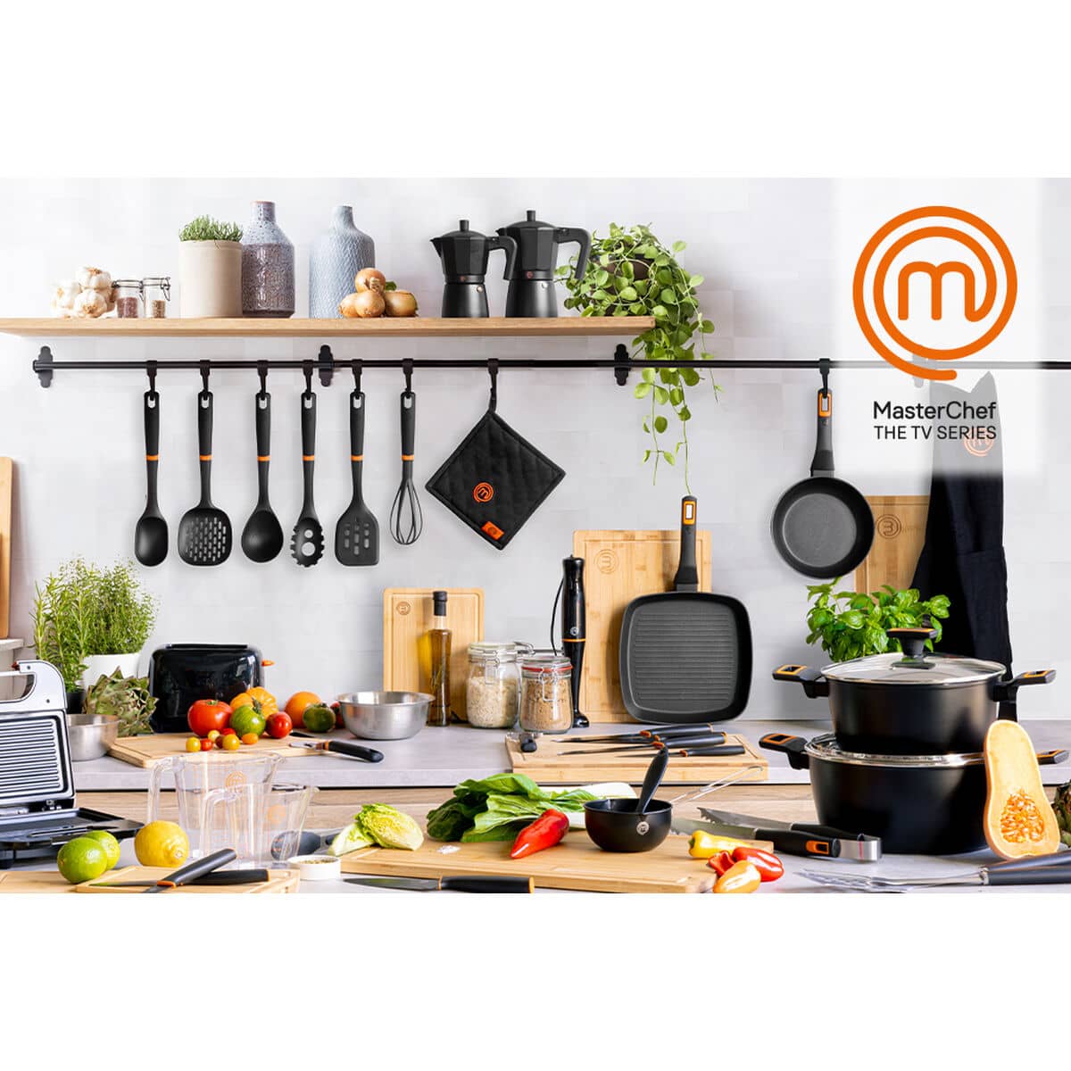 Set de Utensilios para Barbacoa MasterChef 11,5 X 6 cm Pincel (12 Unidades)