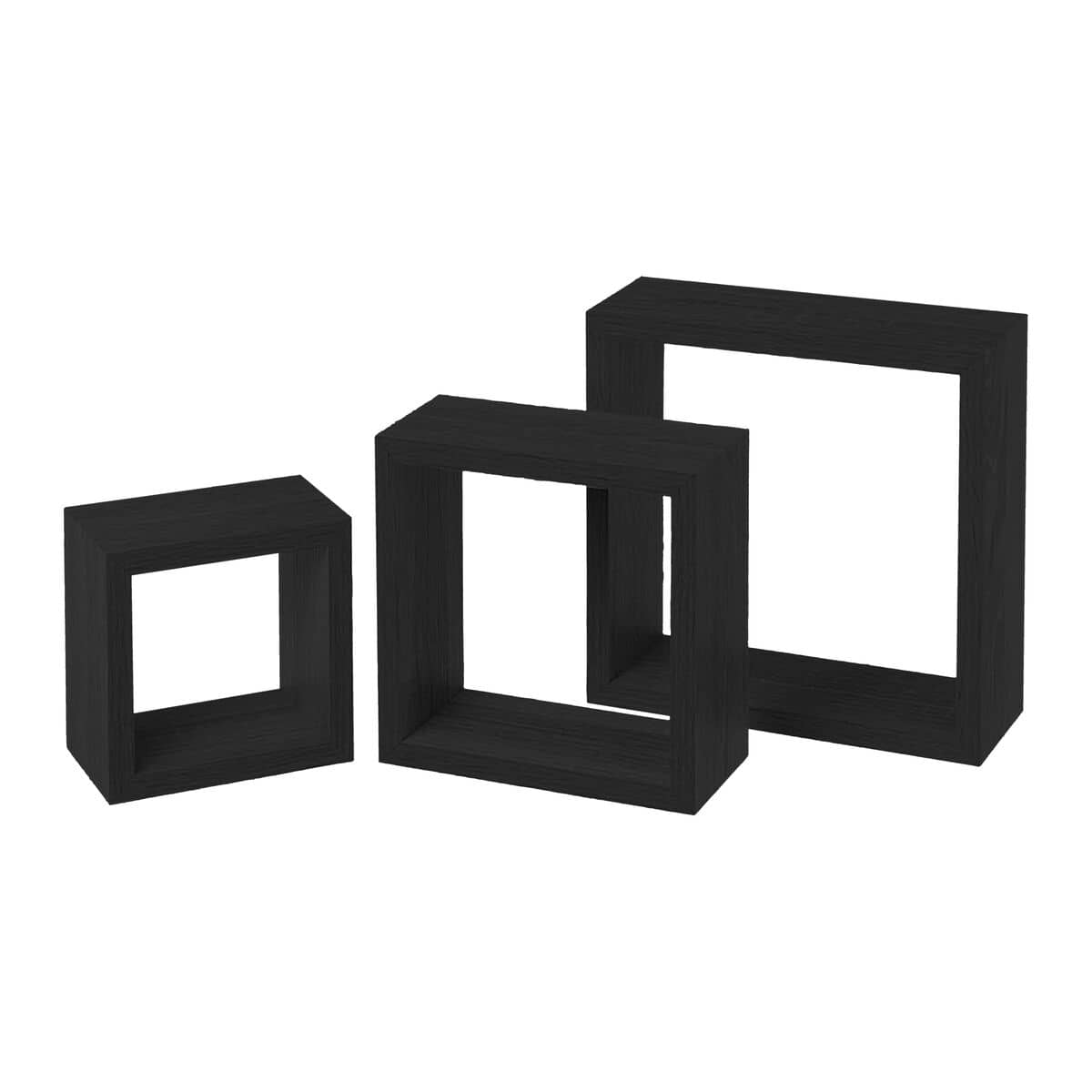 Estantes MobleKit Negro 3 Piezas (4 Unidades)