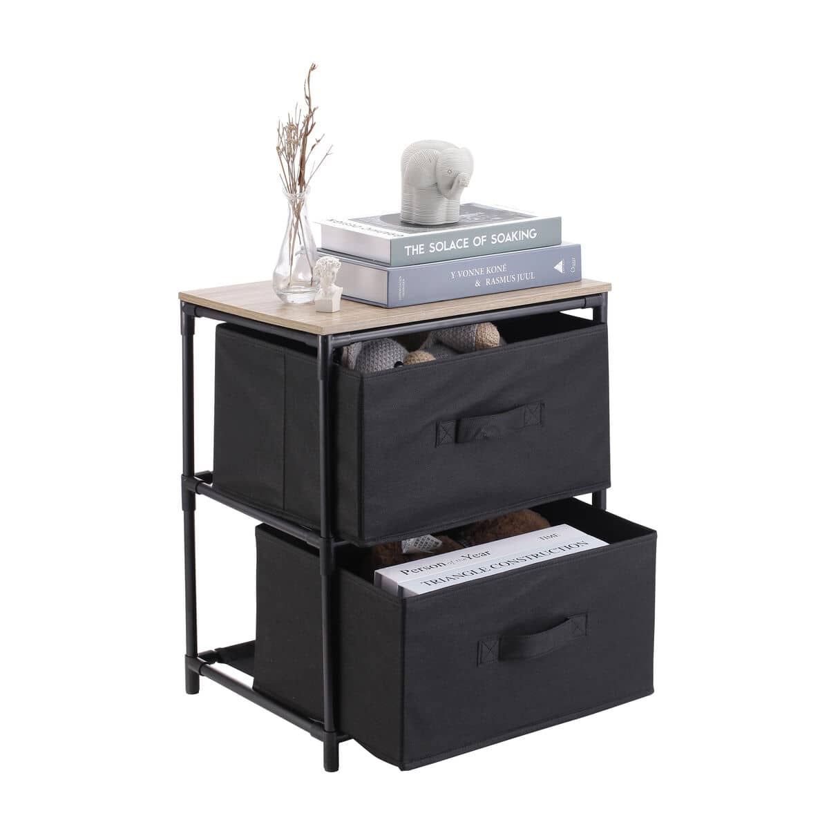 Cajonera Confortime Marrón Negro 40 x 30 x 47,5 cm (6 Unidades)