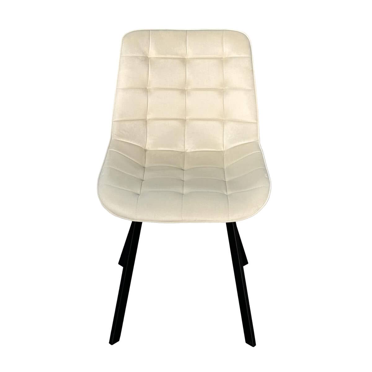 Silla Versa RHODES Beige 55 x 82 x 51 cm (4 Unidades)