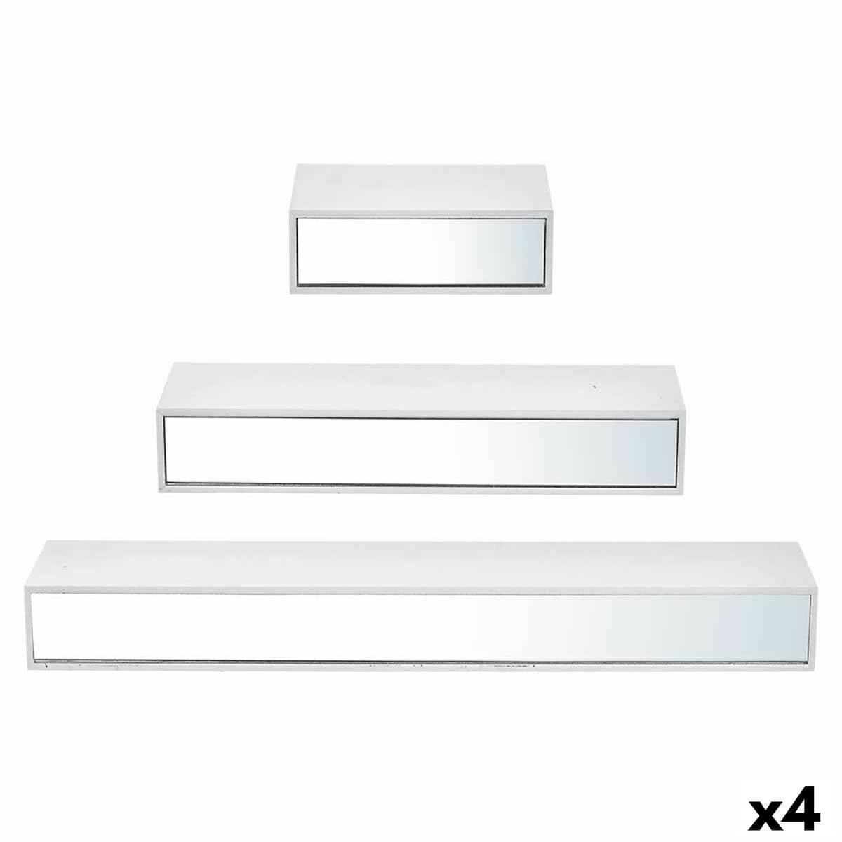 Estantes Gift Decor Madera Espejo Set 3 Piezas (Reacondicionado B)