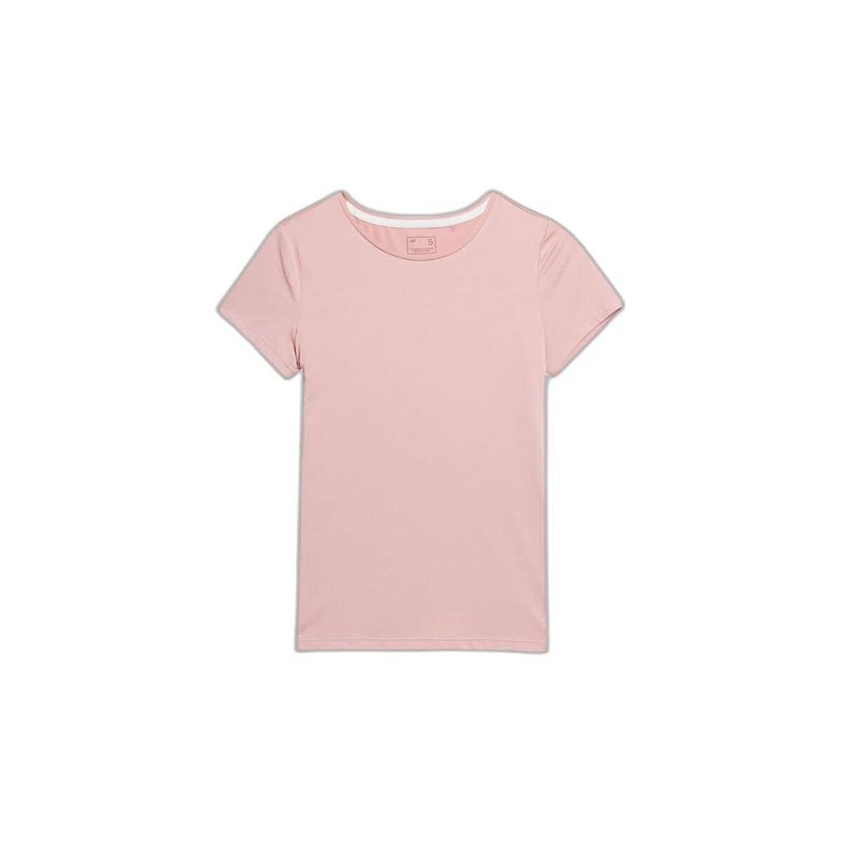 Camiseta de Manga Corta 4F Fnk F194 Rosa