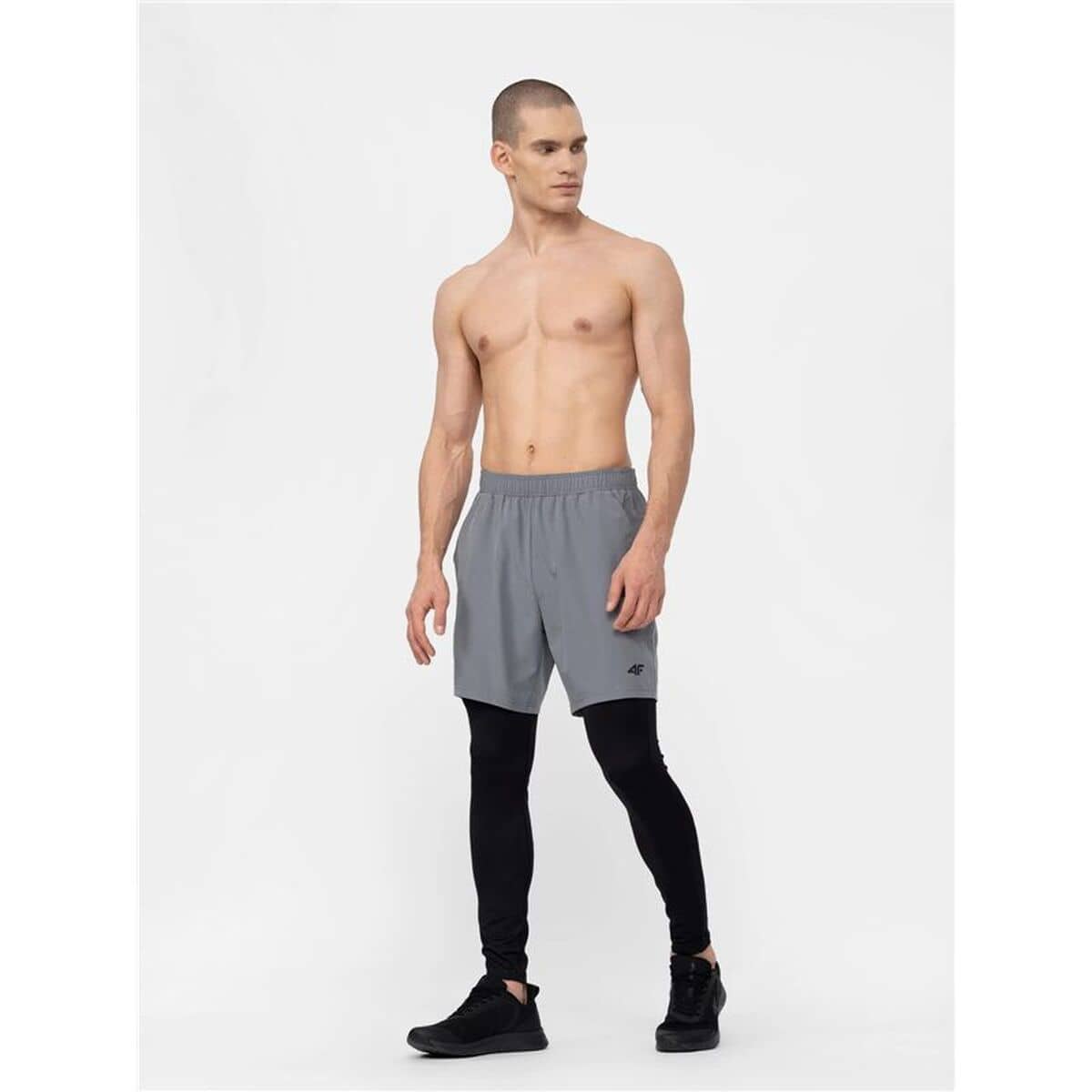 Mallas Deportivas de Hombre 4F Functional SKMF010 Gris