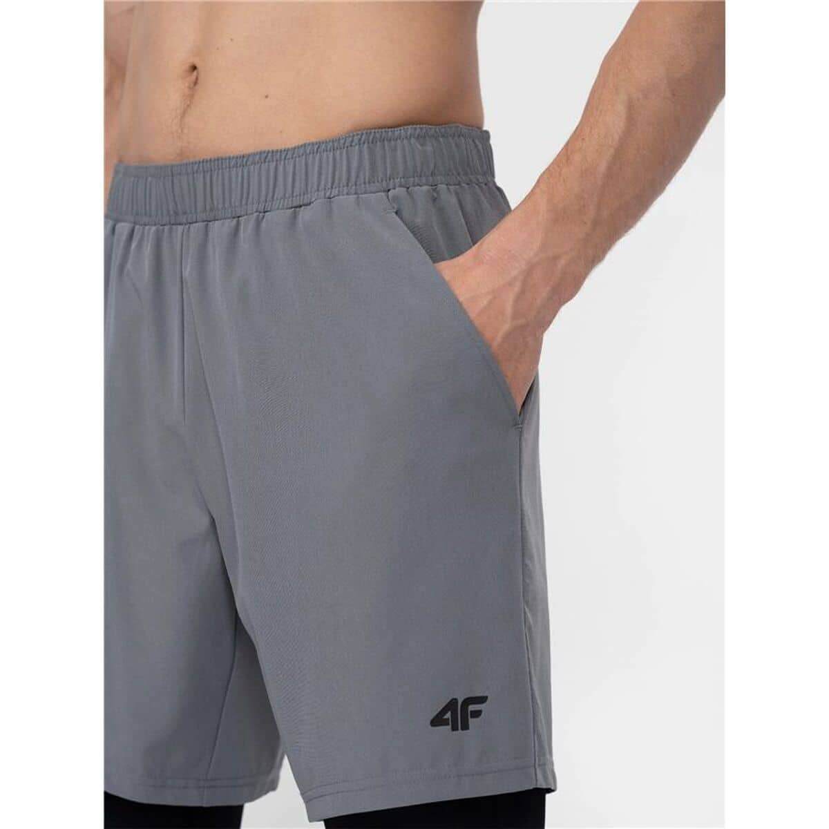 Mallas Deportivas de Hombre 4F Functional SKMF010 Gris