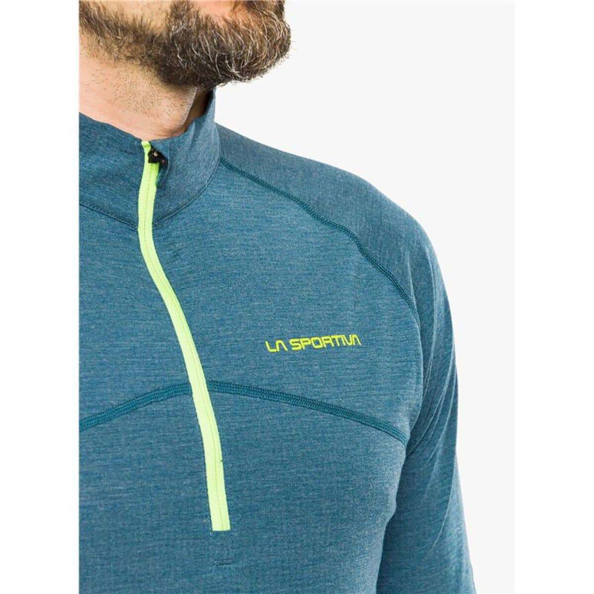Camiseta de Manga Larga Hombre La Sportiva Swift Azul