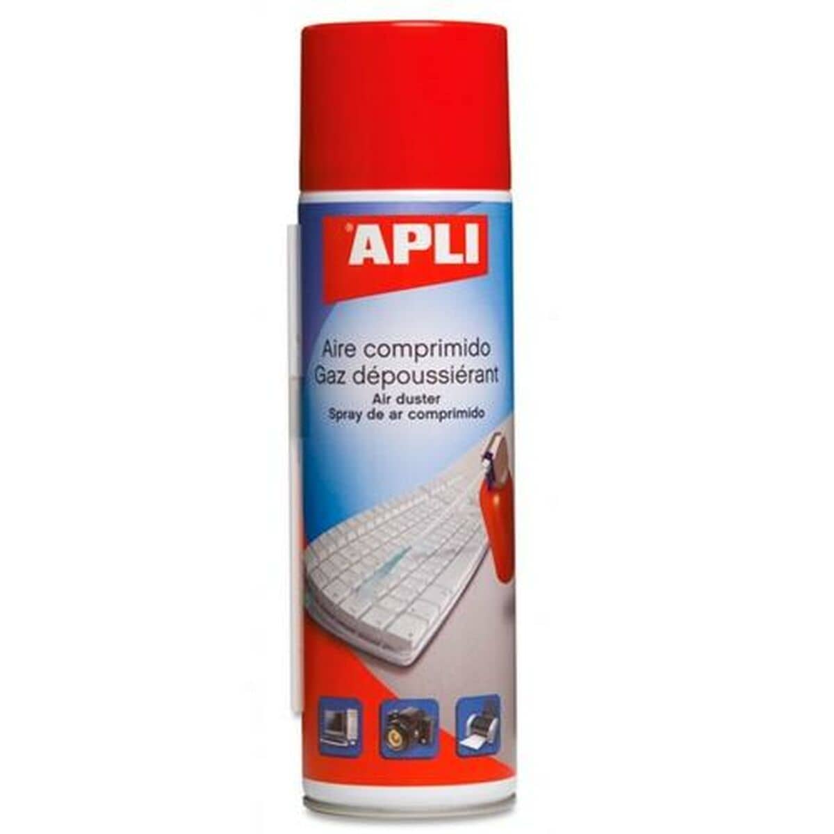 Limpiador de Gas comprimido Apli 400 ml (12 Unidades)