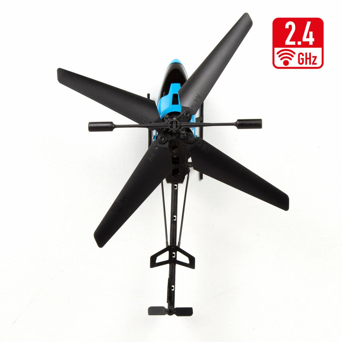 Helicóptero con Radiocontrol Colorbaby (4 Unidades)