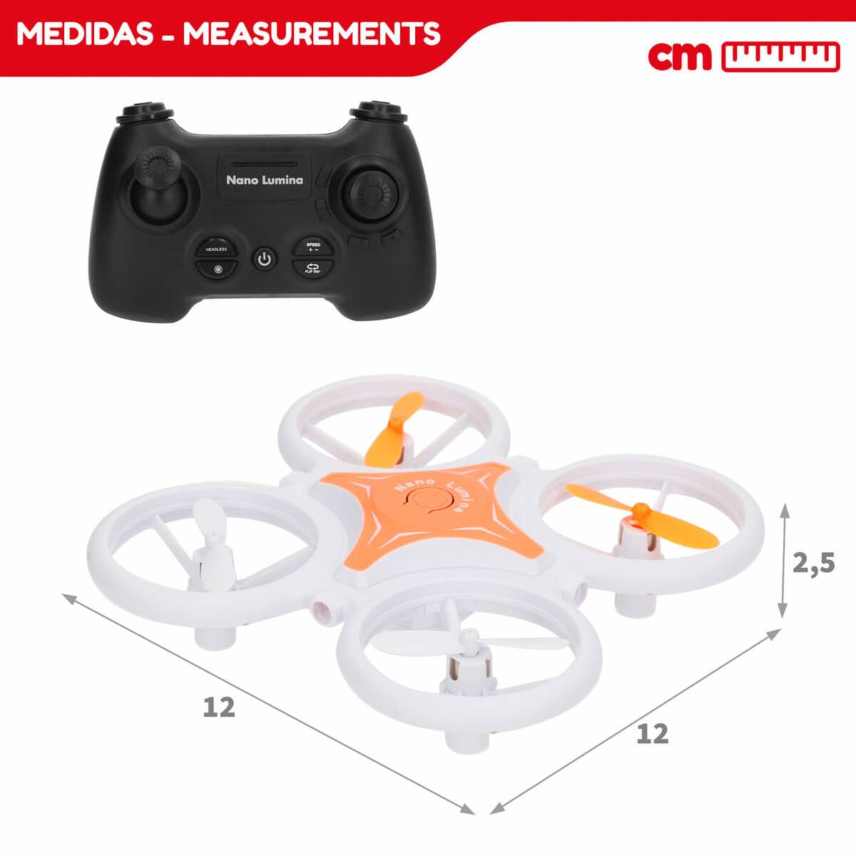 Helicóptero con Radiocontrol Colorbaby (4 Unidades)