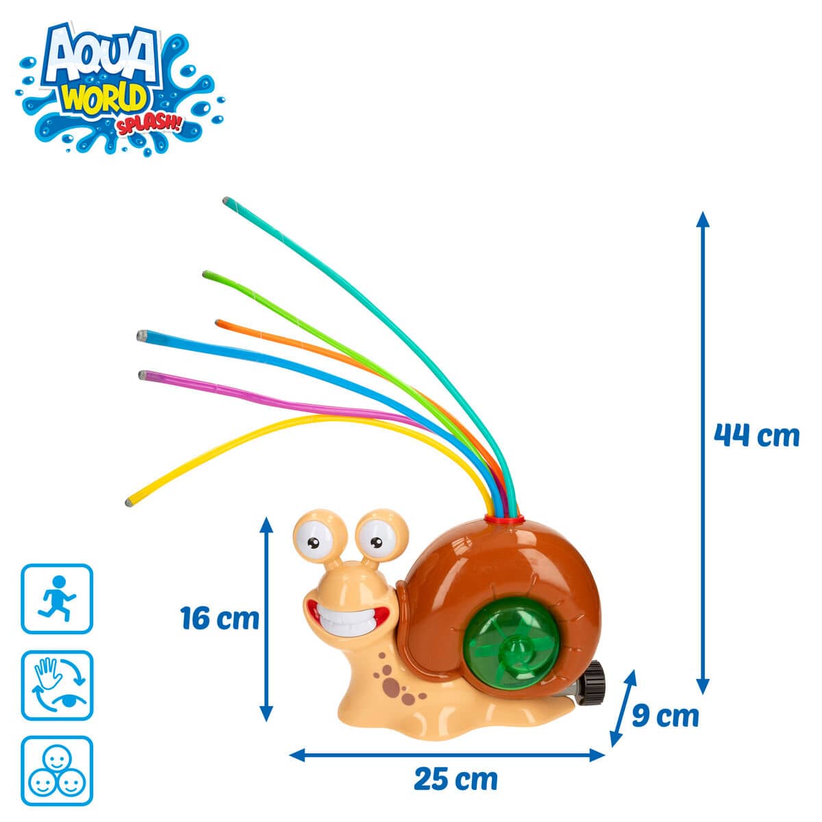 Juguete Aspersor Rociador de Agua Colorbaby Plástico 25 x 16 x 9 cm