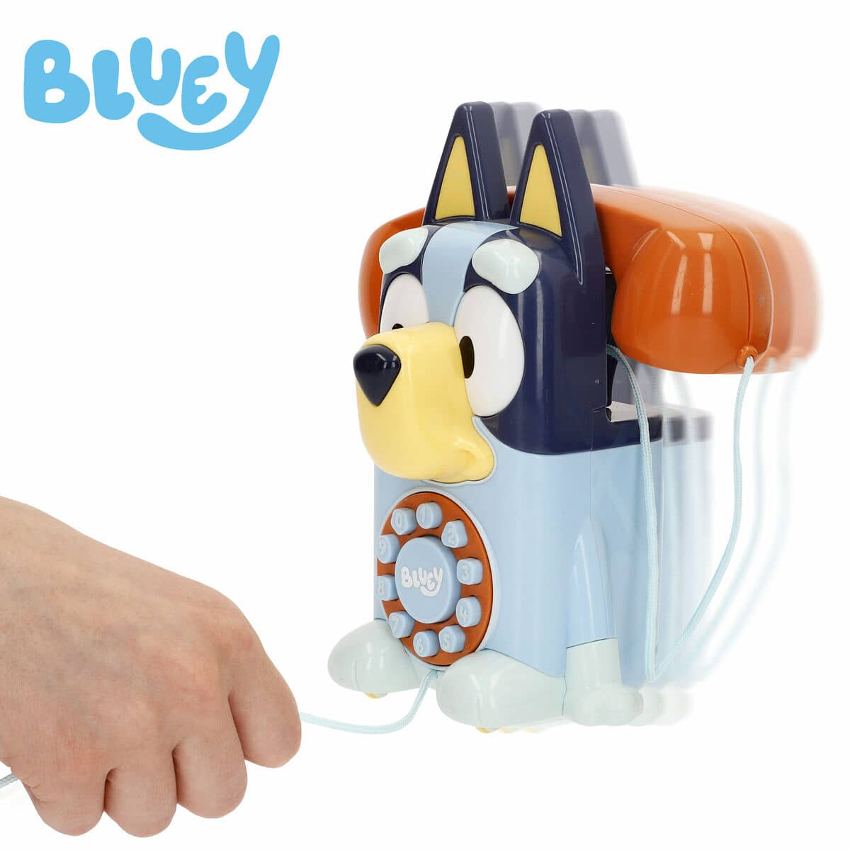 Teléfono de Juguete Bluey Plástico 16 x 18 x 8 cm (4 Unidades)