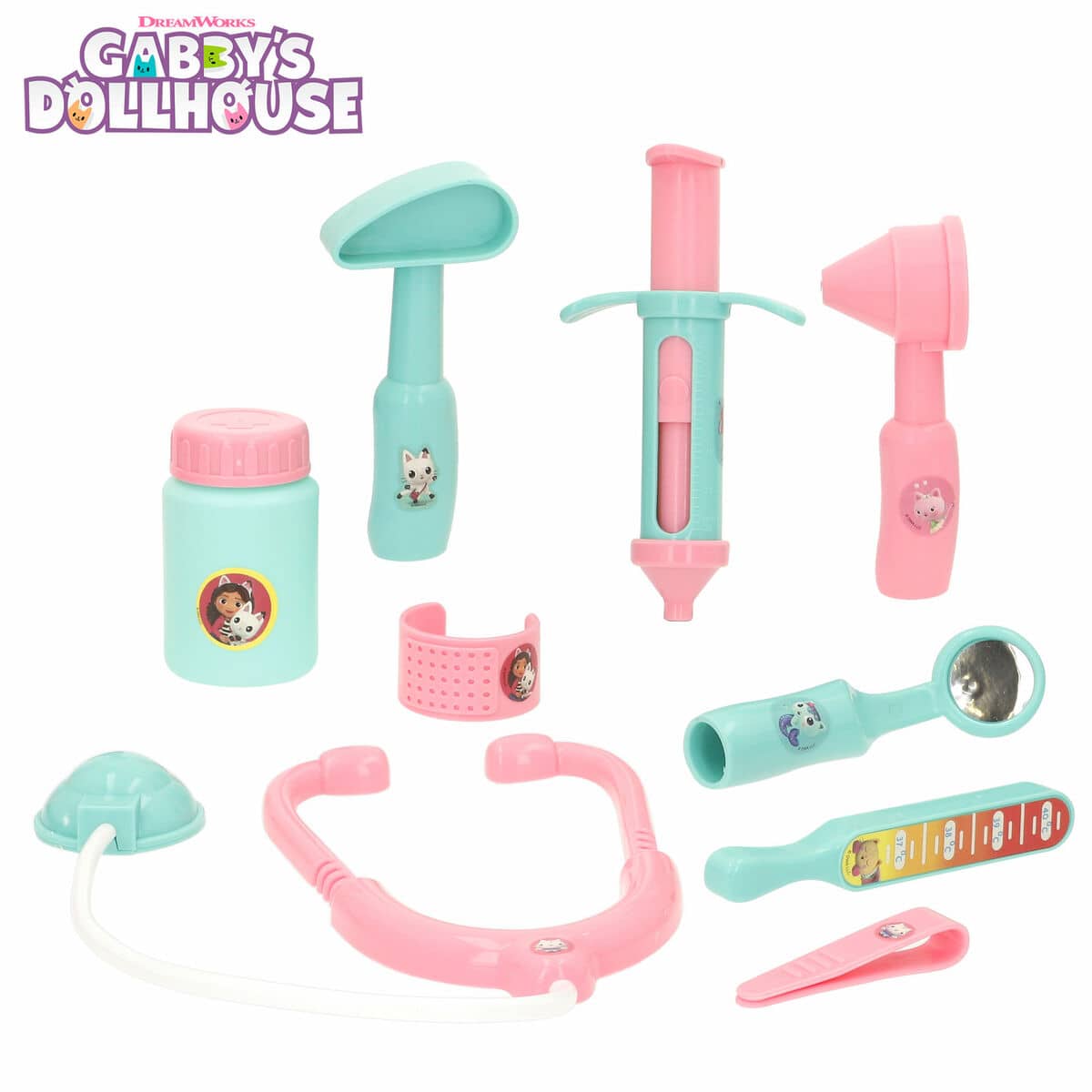 Maletín Médico de Juguete con Accesorios Gabby's Dollhouse (4 Unidades)