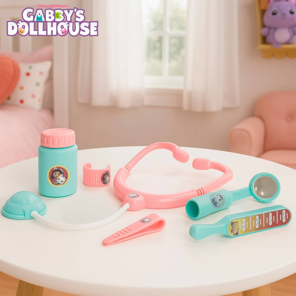 Maletín Médico de Juguete con Accesorios Gabby's Dollhouse (4 Unidades)
