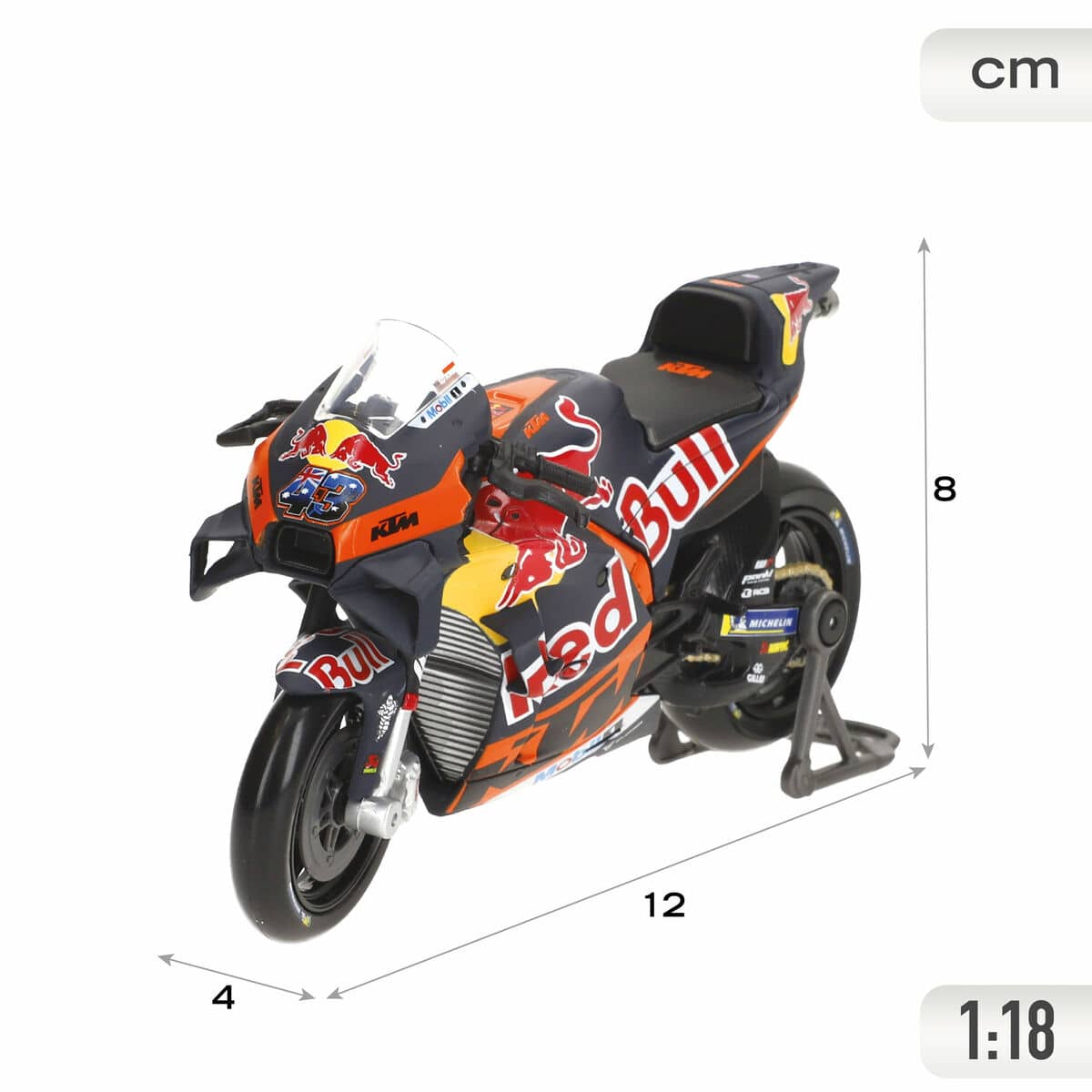 Moto Maisto 12 X 8 X 4 CM
