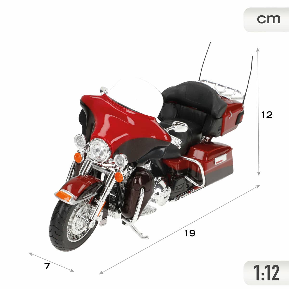 Moto Maisto 19 x 12 x 7 cm