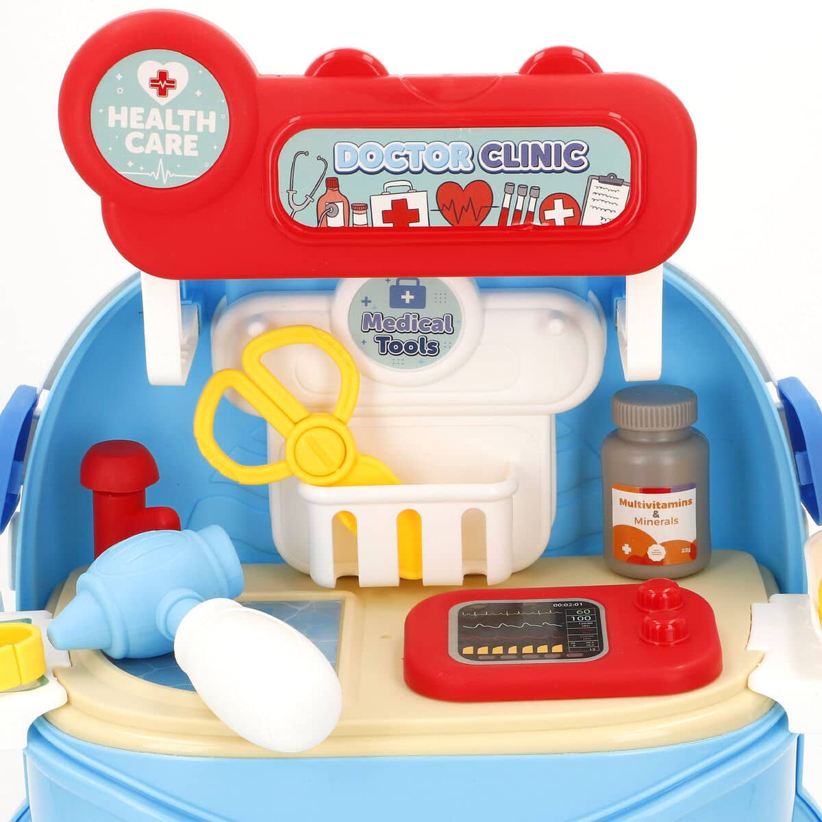 Maletín Médico de Juguete con Accesorios Colorbaby (4 Unidades)