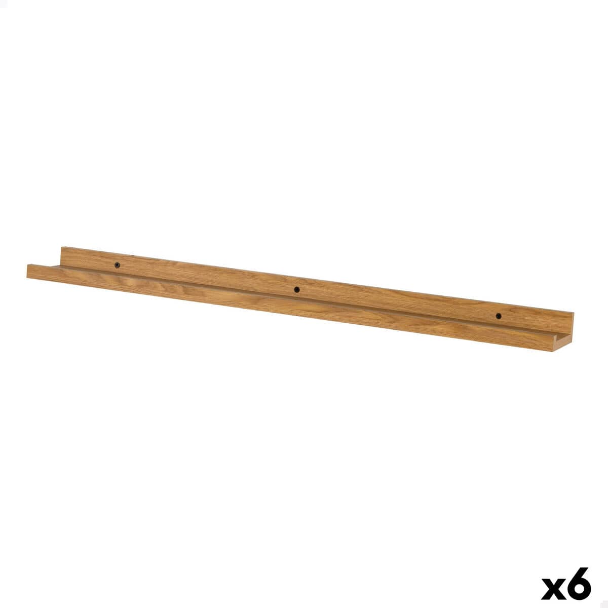 Estante Max Home Madera MDF 80 X 4 X 10 CM (6 Unidades)