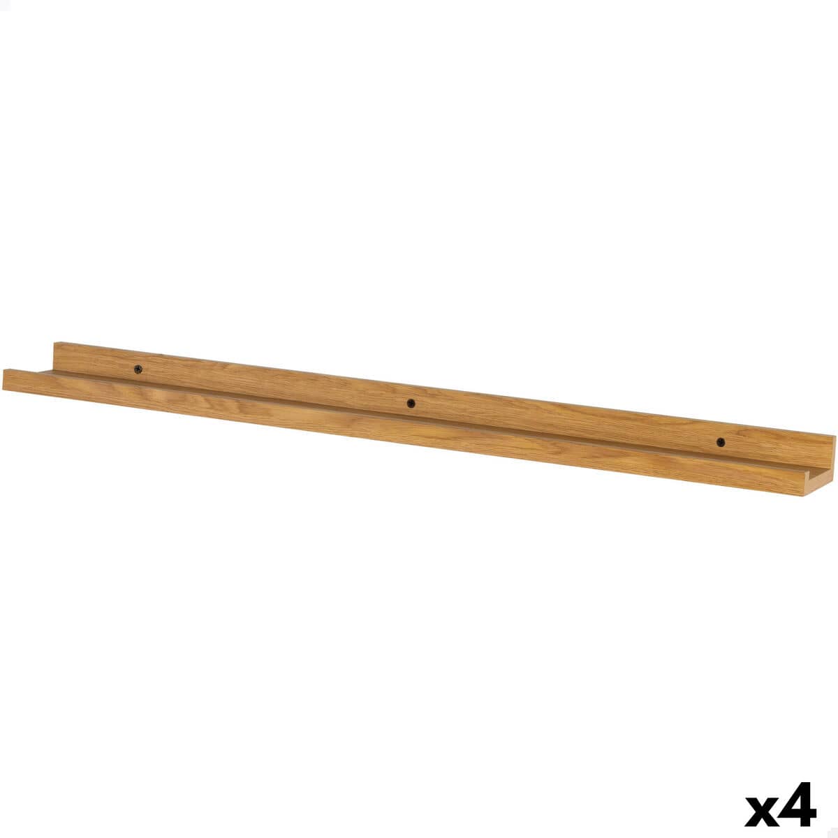 Estante Max Home Madera MDF 120 X 4 X 10 CM (4 Unidades)