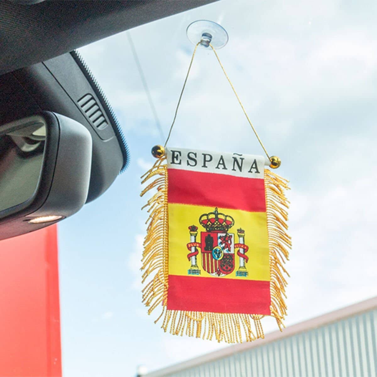 Banderín de España con Ventosa Th3 Party 1