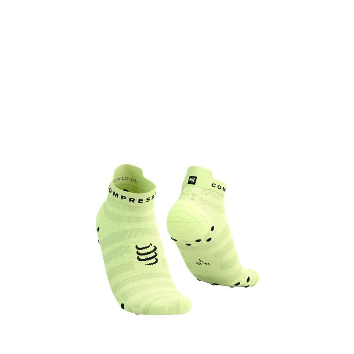 Calcetines de Compresión Compressport Pro Racing V4.0 Amarillo