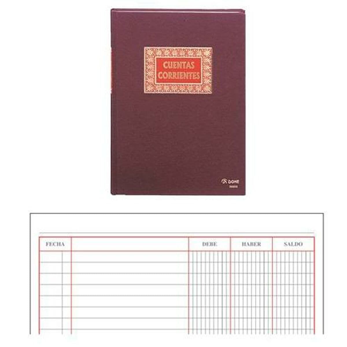 Libro de Cuentas DOHE Folio (15 Unidades)