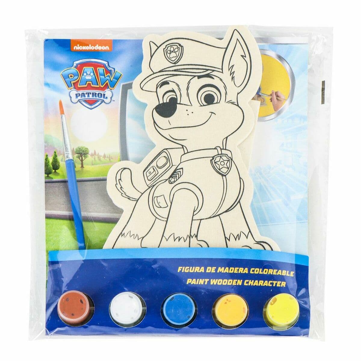 Juego de Madera The Paw Patrol Madera 14 x 18 x 5 cm