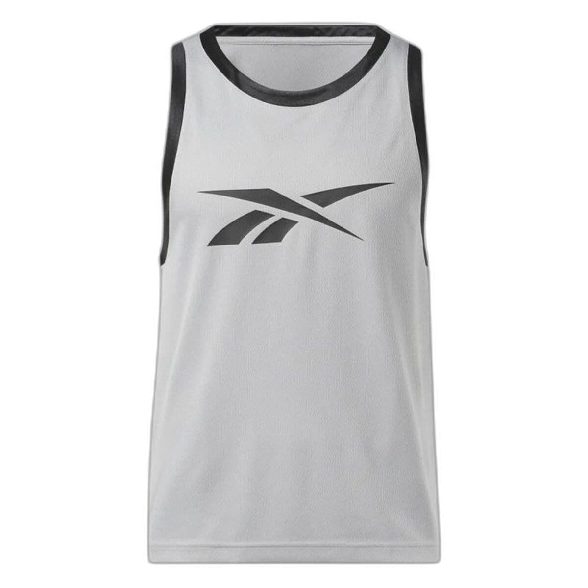 Camiseta de baloncesto Reebok Basketball Mesh Gris claro
