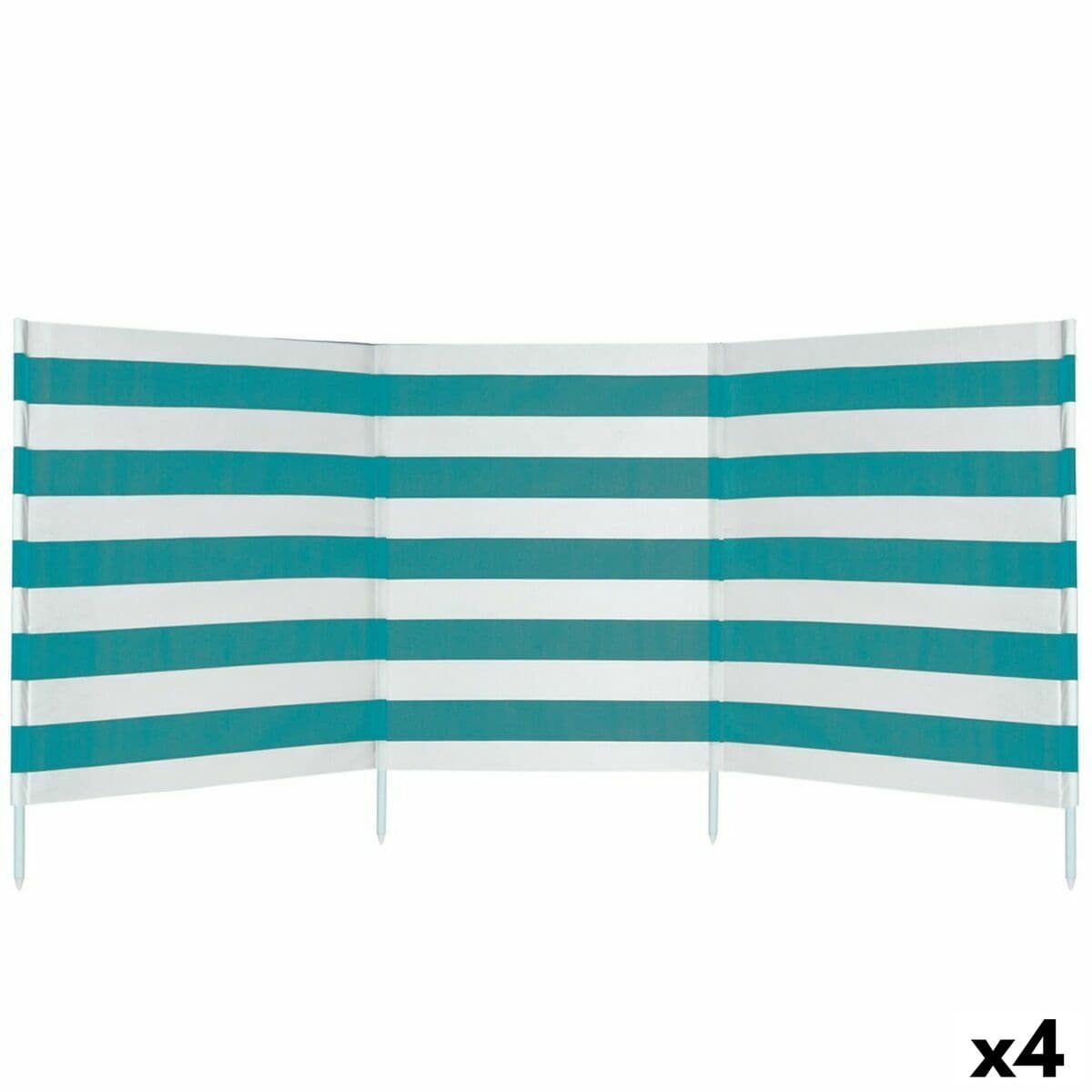 Paravientos Aktive 480 x 102 x 1,5 cm (4 Unidades)