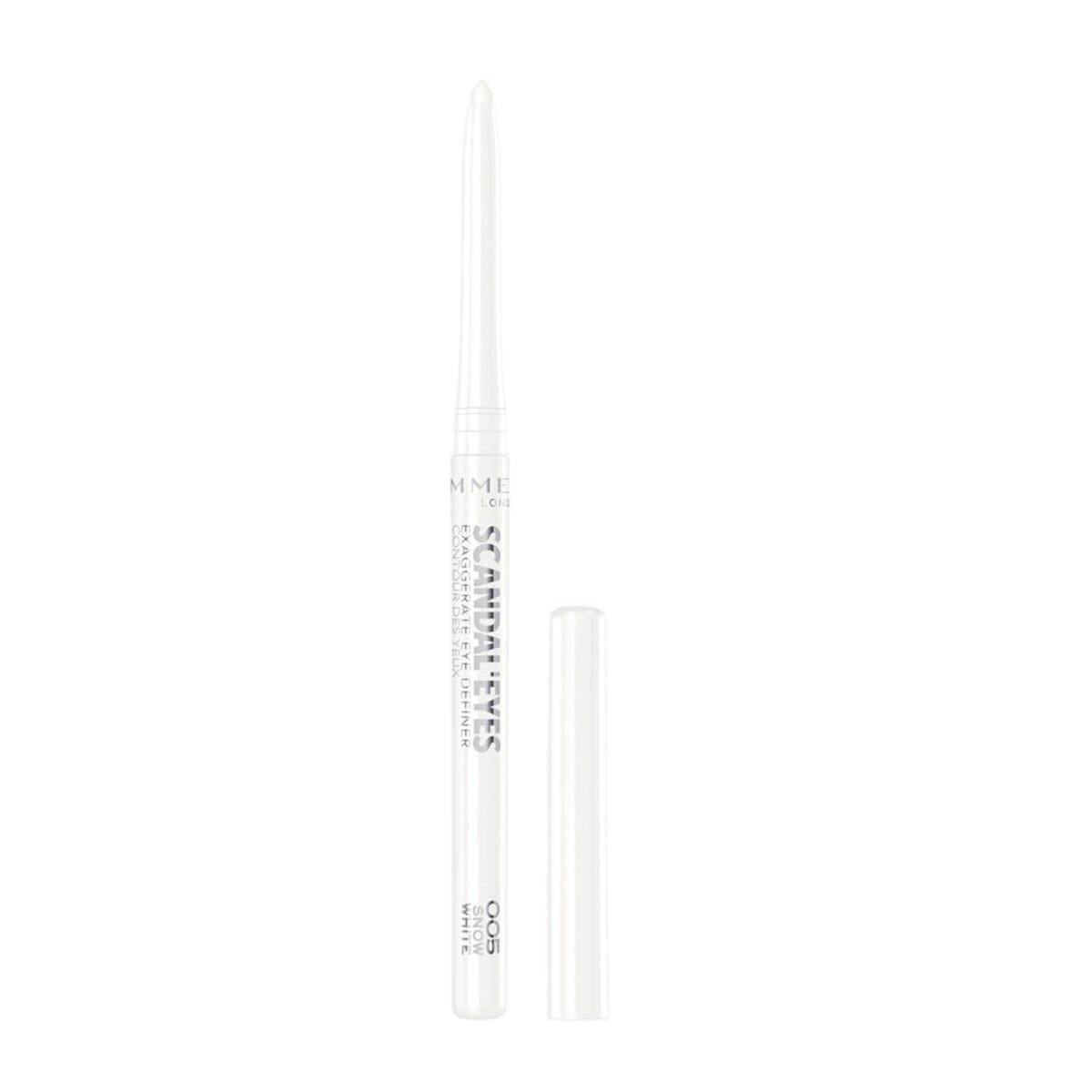 Lápiz de Ojos Rimmel London Scandaleyes Automatic Blanco 0,35 g Automático