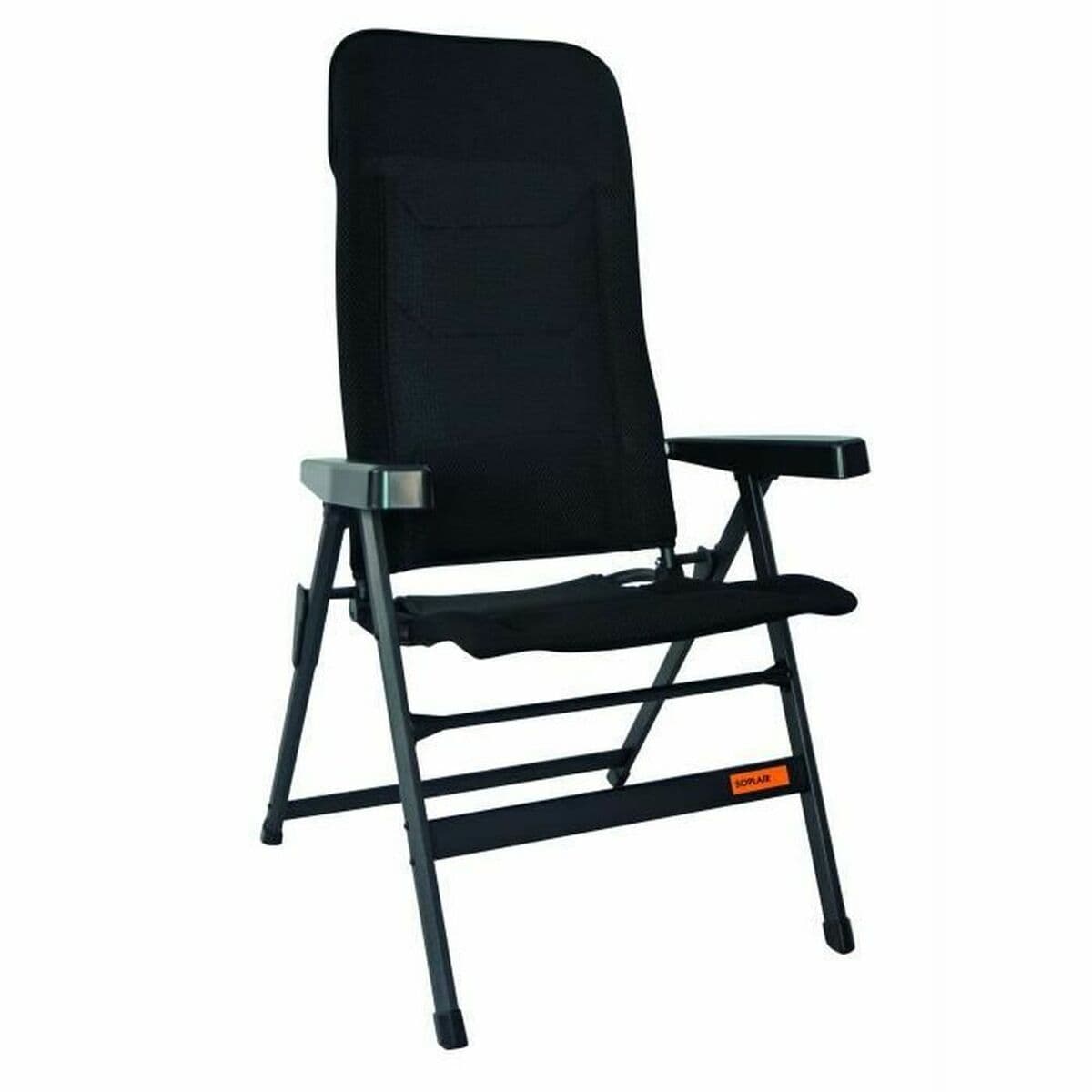 Silla Plegable con Reposacabezas 697094 Negro noir