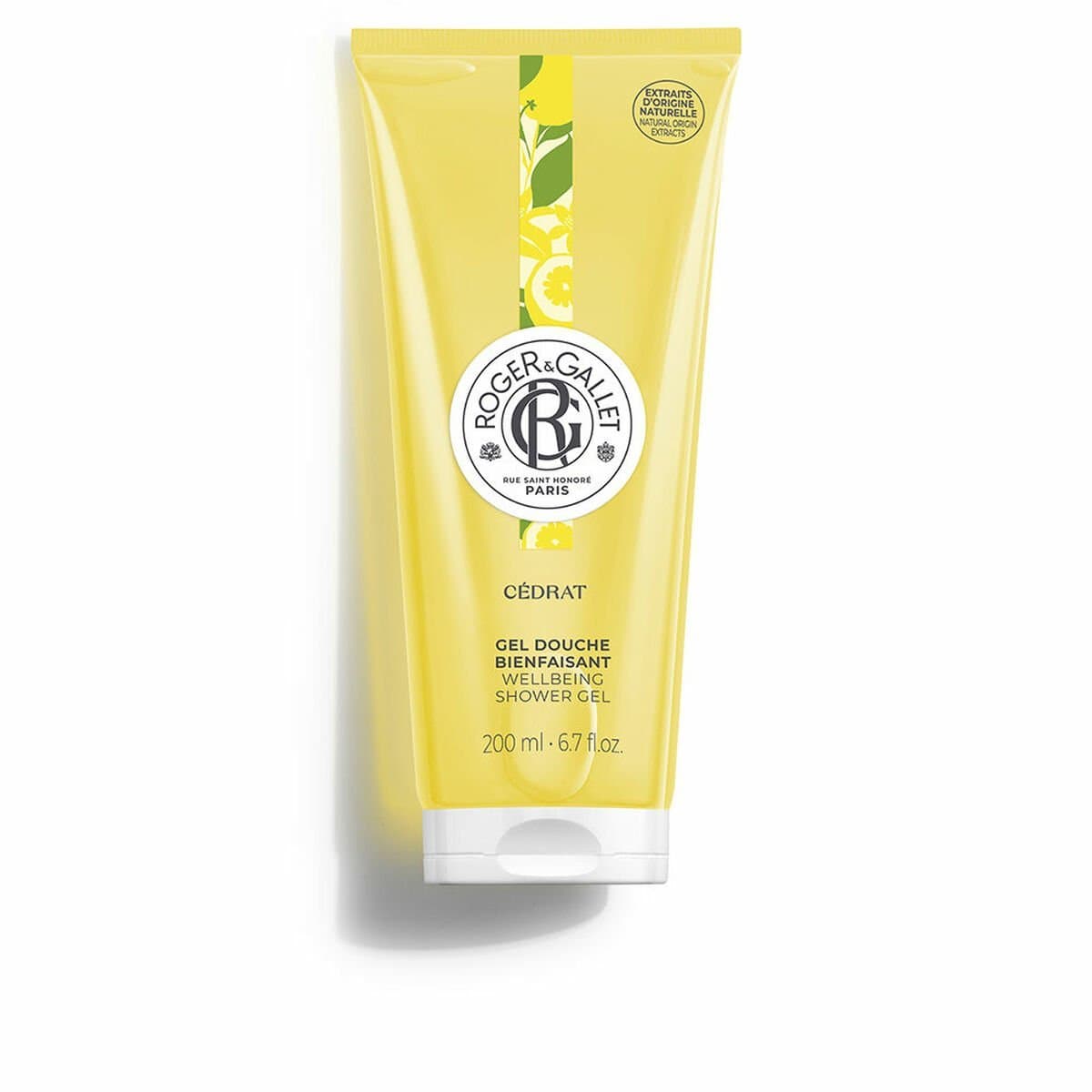 Gel de Baño Roger & Gallet Cédrat 200 ml Energizante Cidra