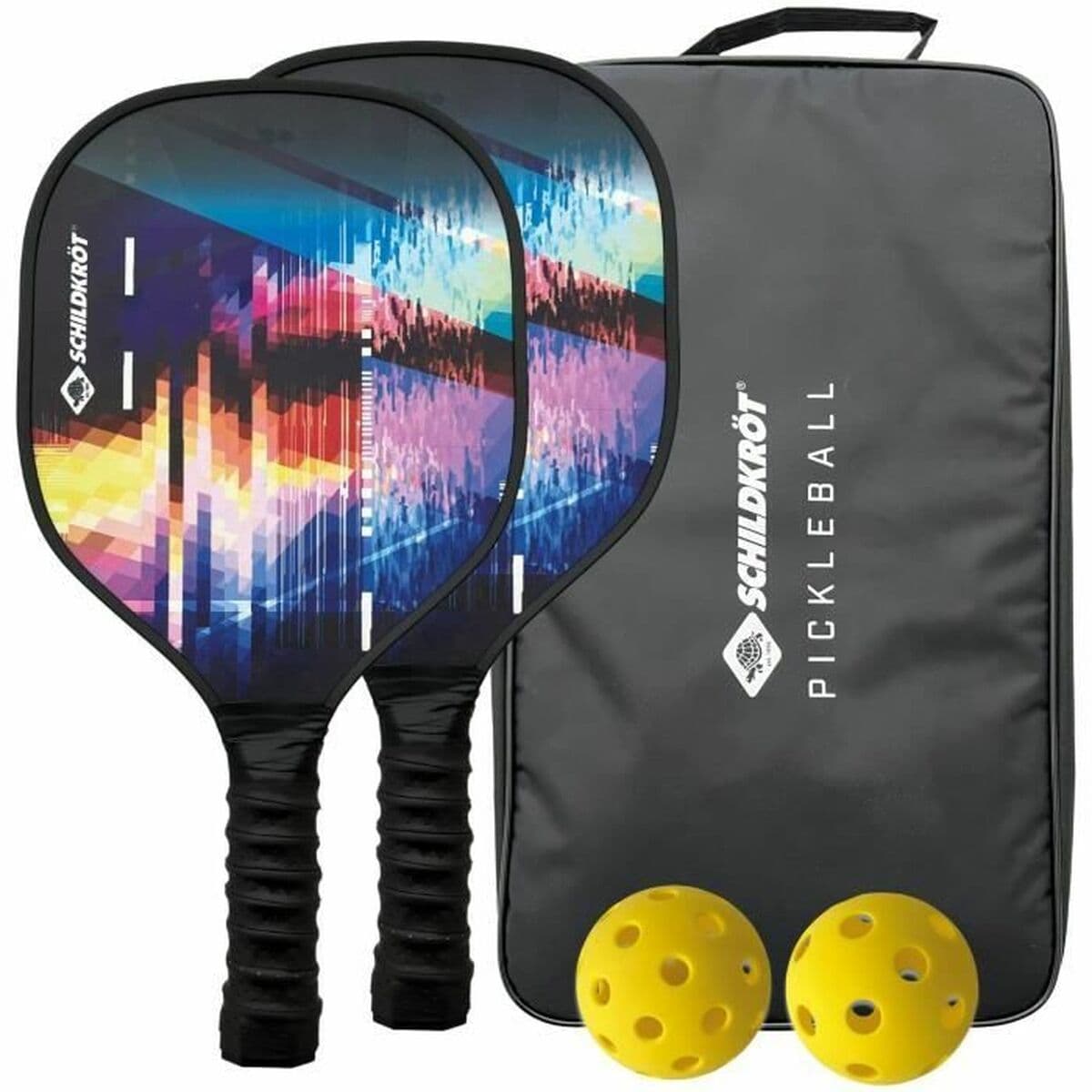 Pala de Pickleball Schildkröt Negro Madera
