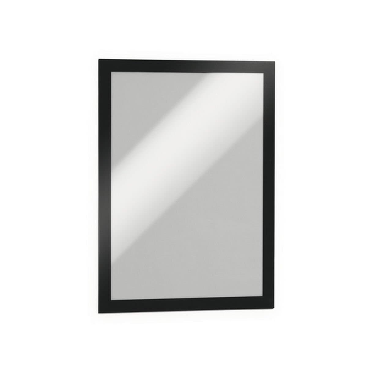 Marco Informativo Durable Negro Transparente Magnético 2 Piezas (2 Unidades)