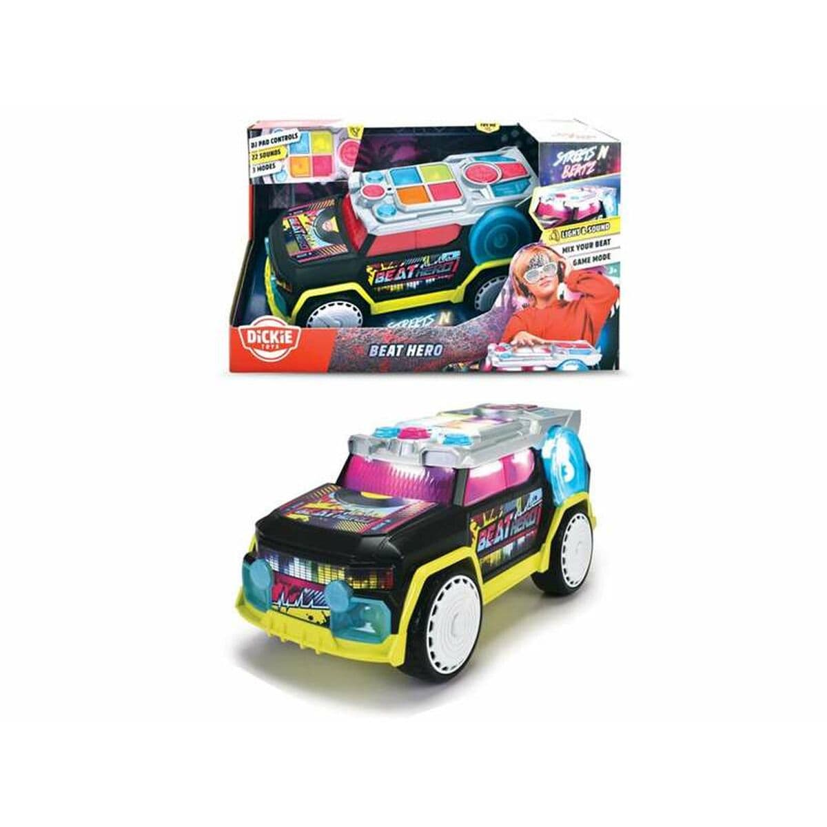 Playset de Vehículos Smoby Streets' n Beatz 32 cm