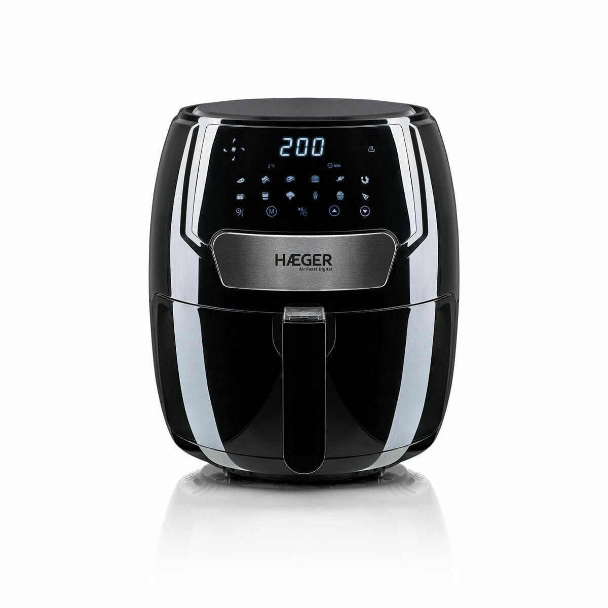 Freidora de Aire Haeger AF-D37.003A Negro 1500 W 3,7 L