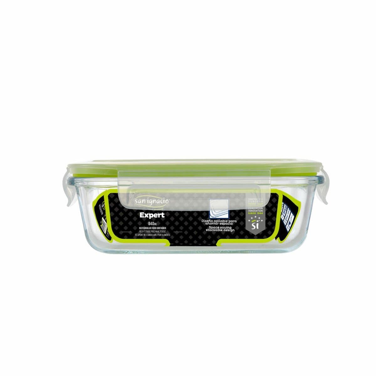 Fiambrera Hermética San Ignacio 640 ml Transparente