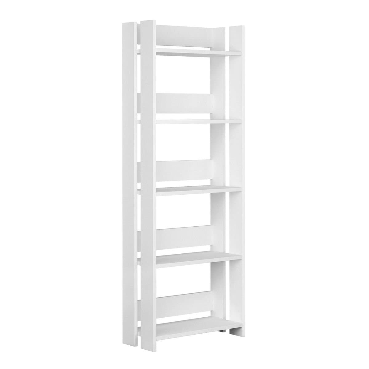 Librería Alexandra House Living Blanco Madera MDP 57 x 155 x 25 cm 5 Estantes