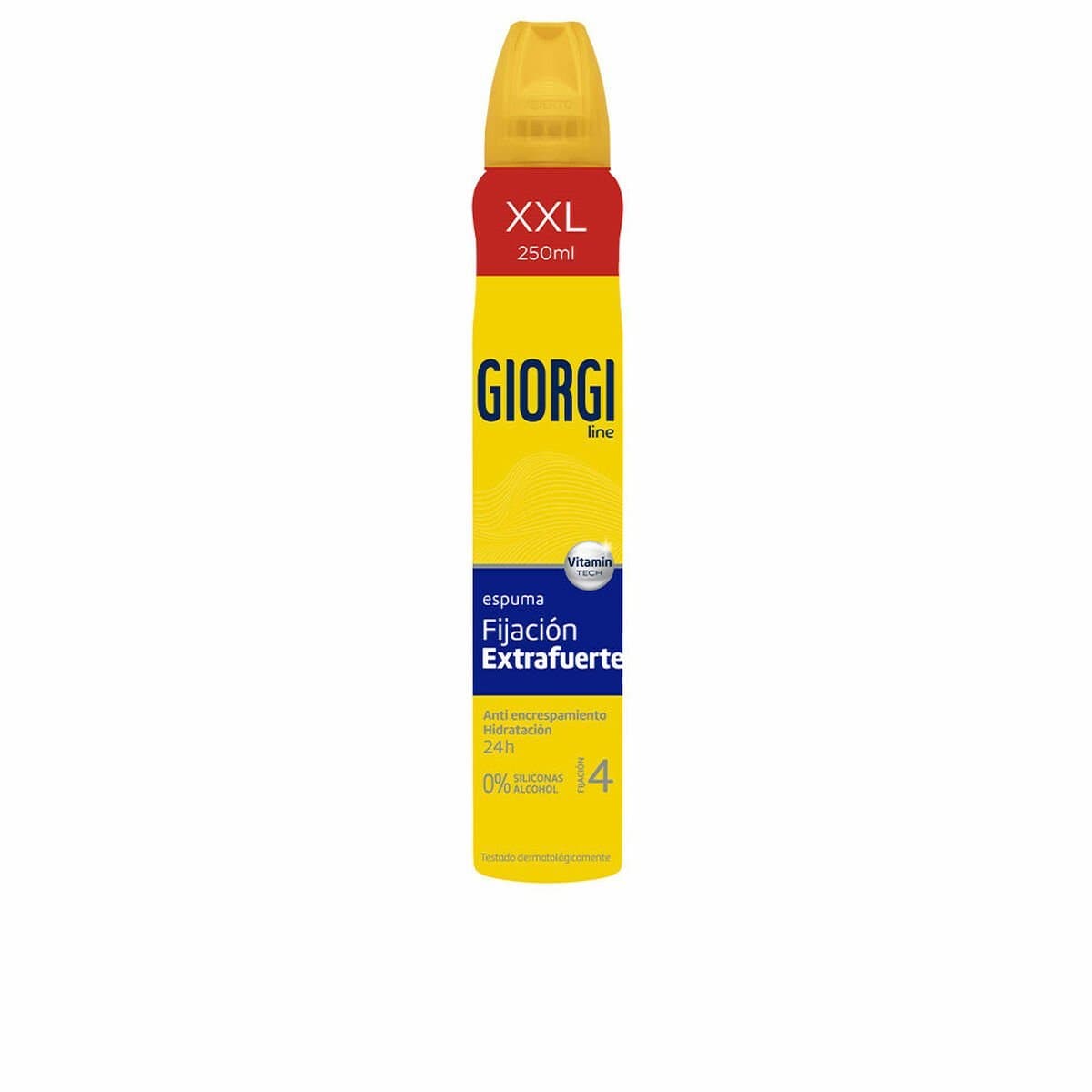 Espuma Moldeadora Giorgi Fijación Extrafuerte 250 ml Extrafuerte
