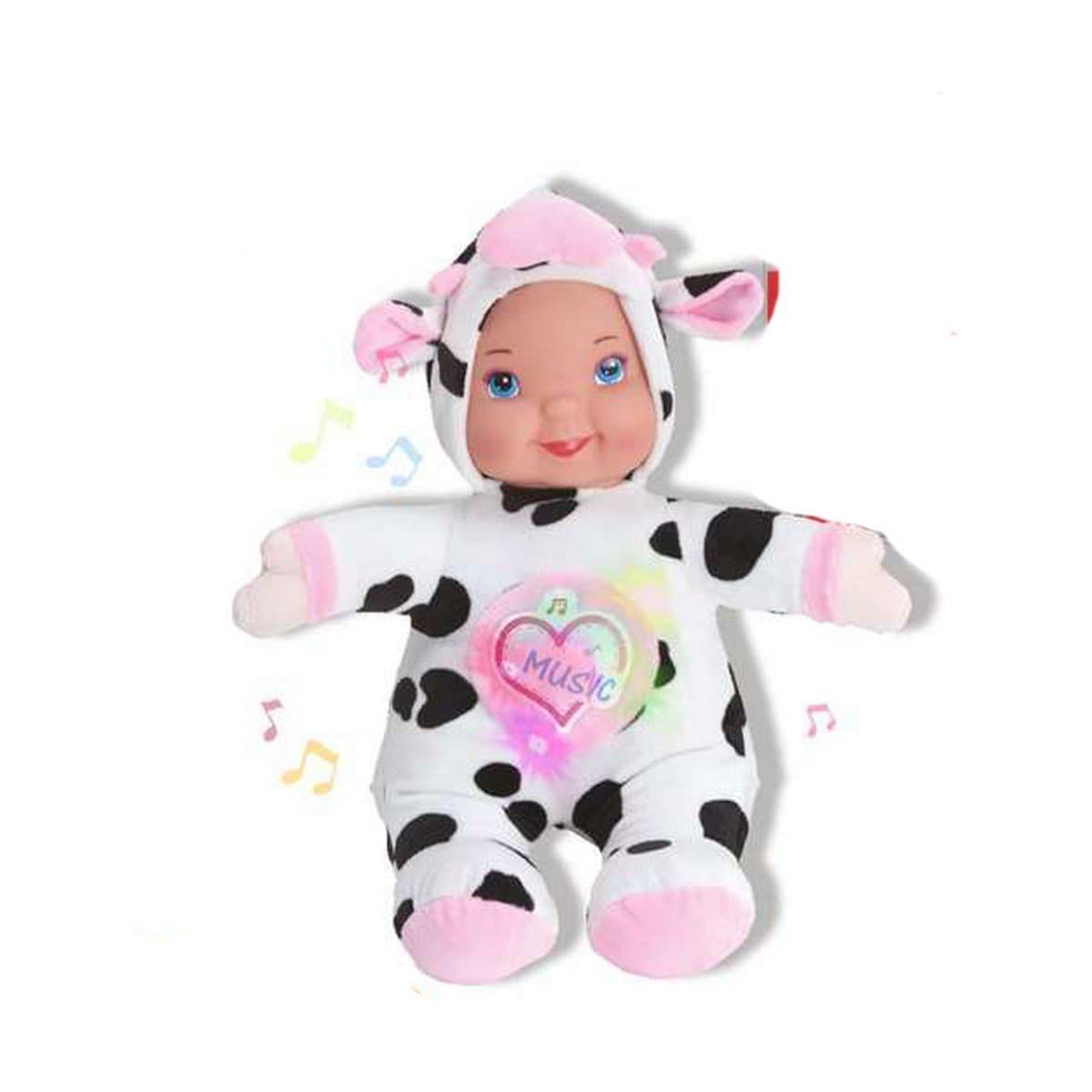 Muñeca bebé Reig Peluche Musical 35 cm Vaca