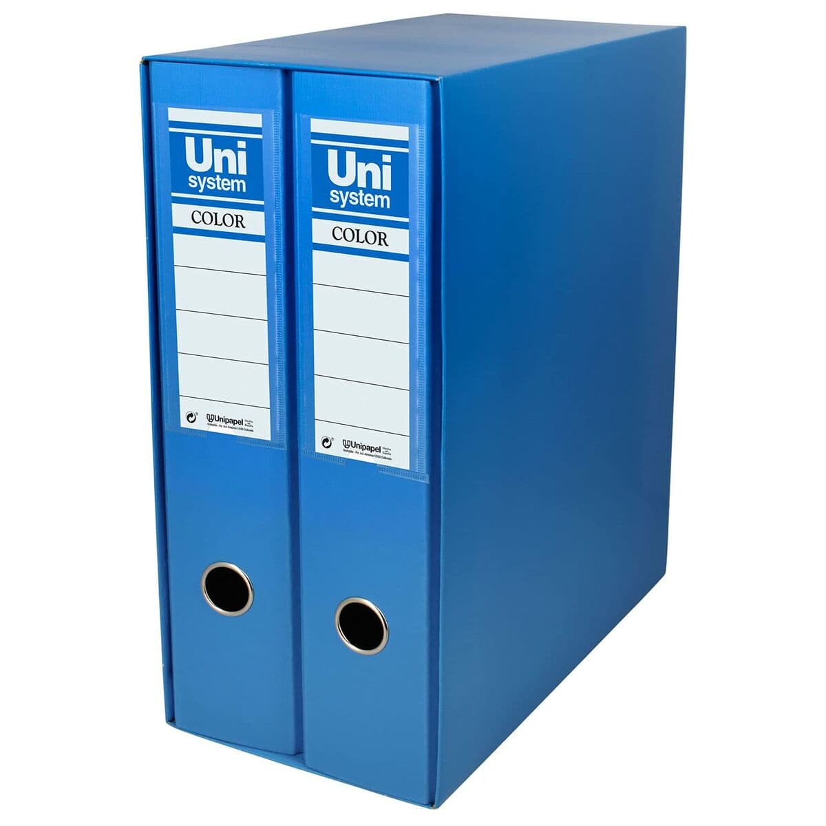 Archivador de Palanca Unipapel 2 Piezas Azul A4 31,8 x 29 x 7,5 cm