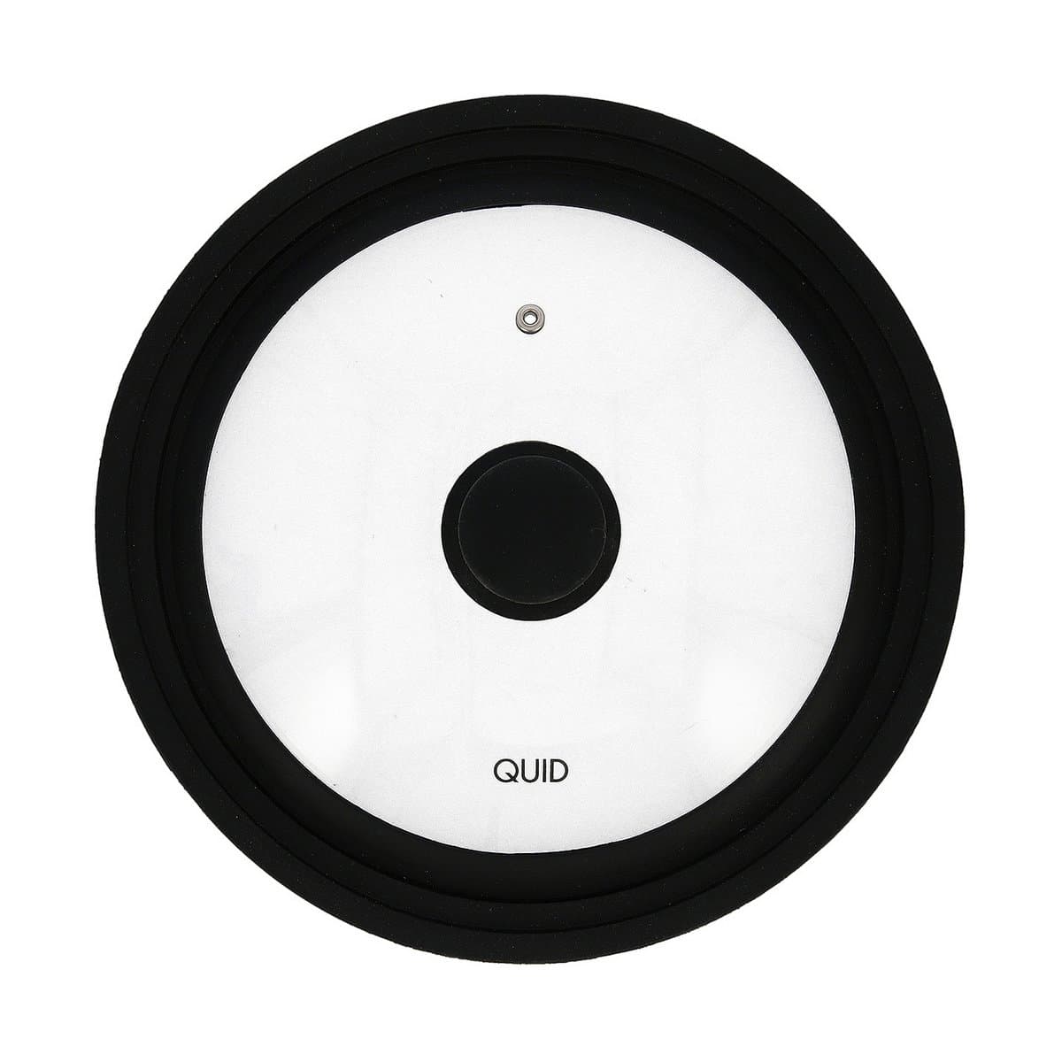Tapa para Olla Quid Ebano Negro Vidrio Ø 28 cm