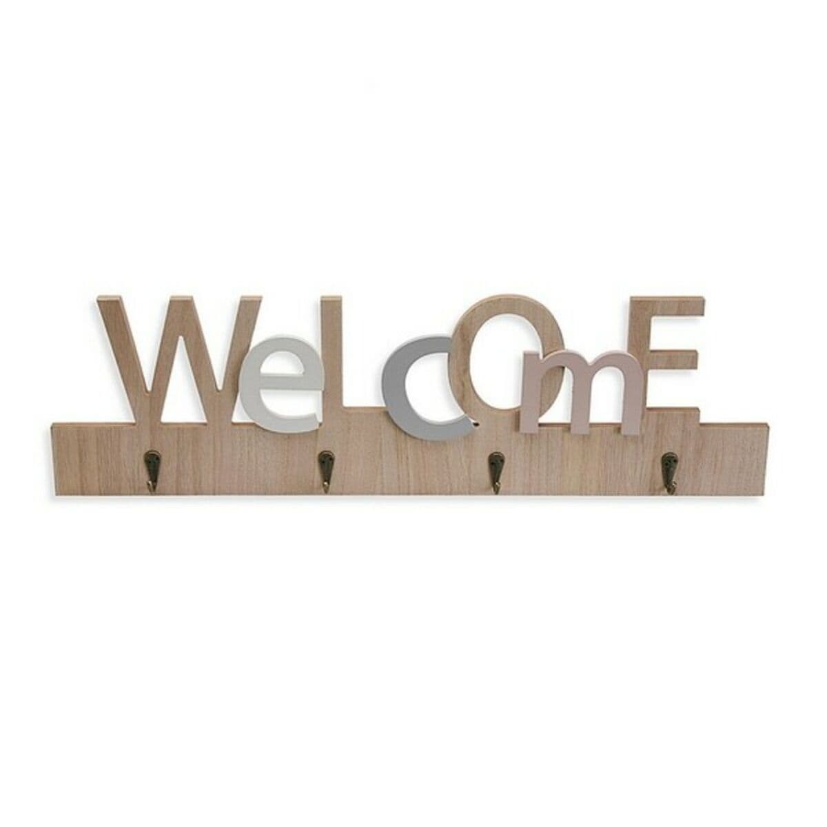 Cuelgallaves Welcome Versa Madera MDF 4 x 18 x 59,5 cm