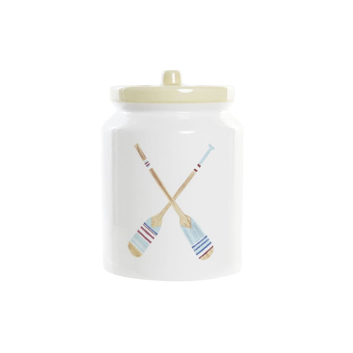 Bote DKD Home Decor Remos 4 Piezas Dolomita 15 x 15 x 22 cm