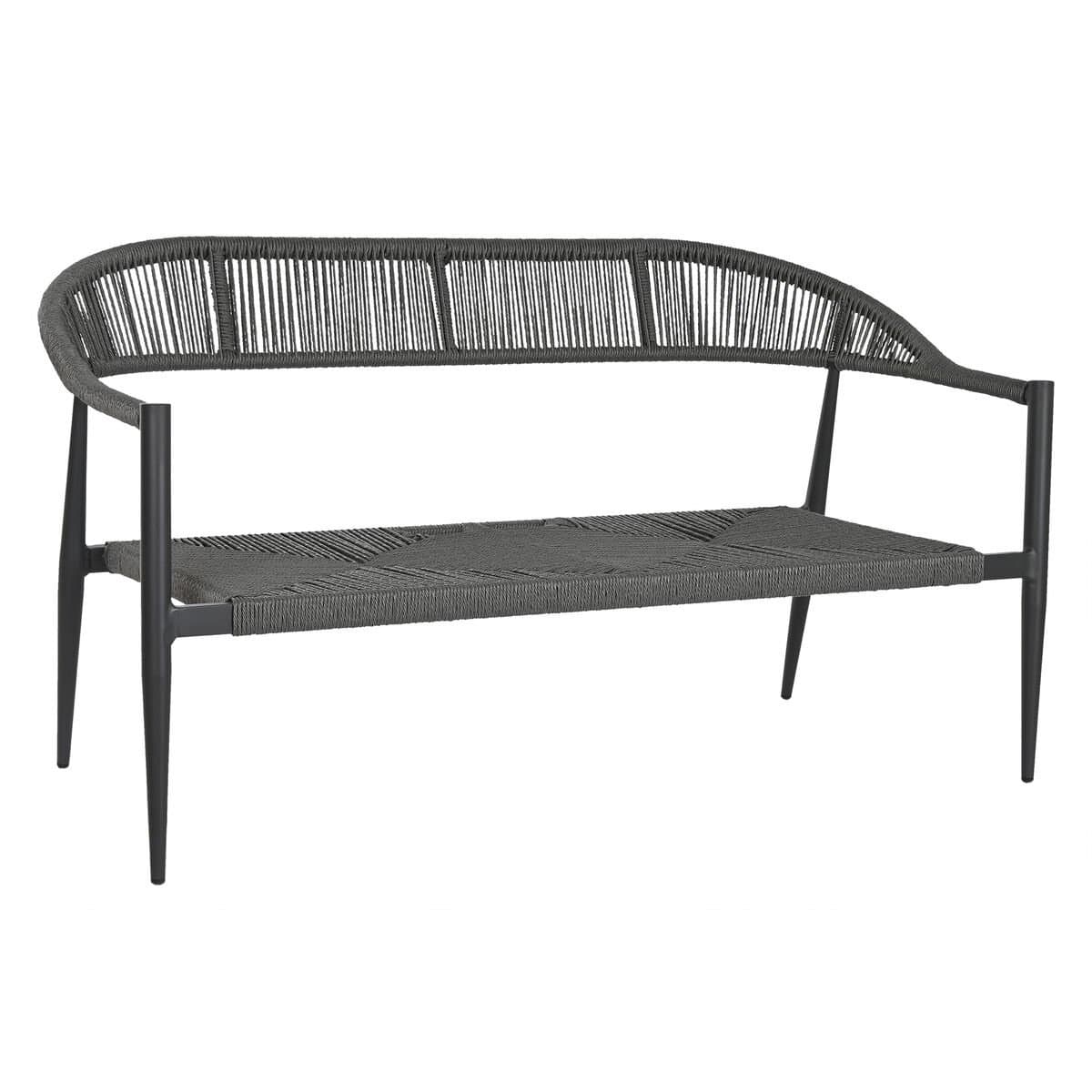 Sofá de Jardín Home ESPRIT Aluminio 131 x 55 x 76 cm