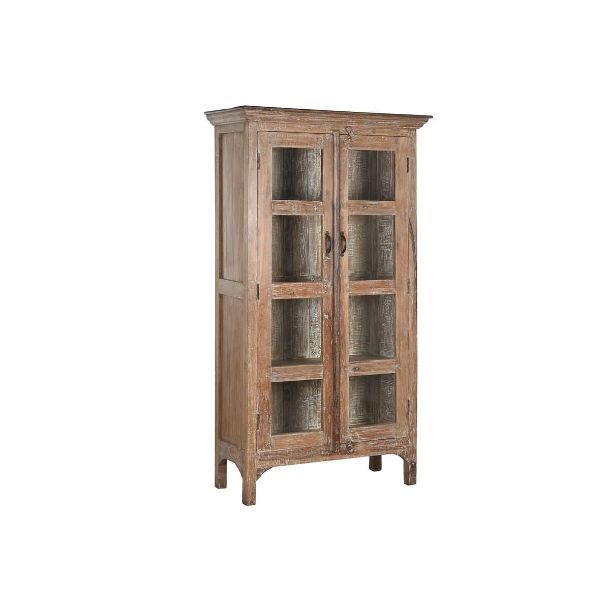 Vitrina Home ESPRIT Madera Reciclada 105 x 45 x 185 cm