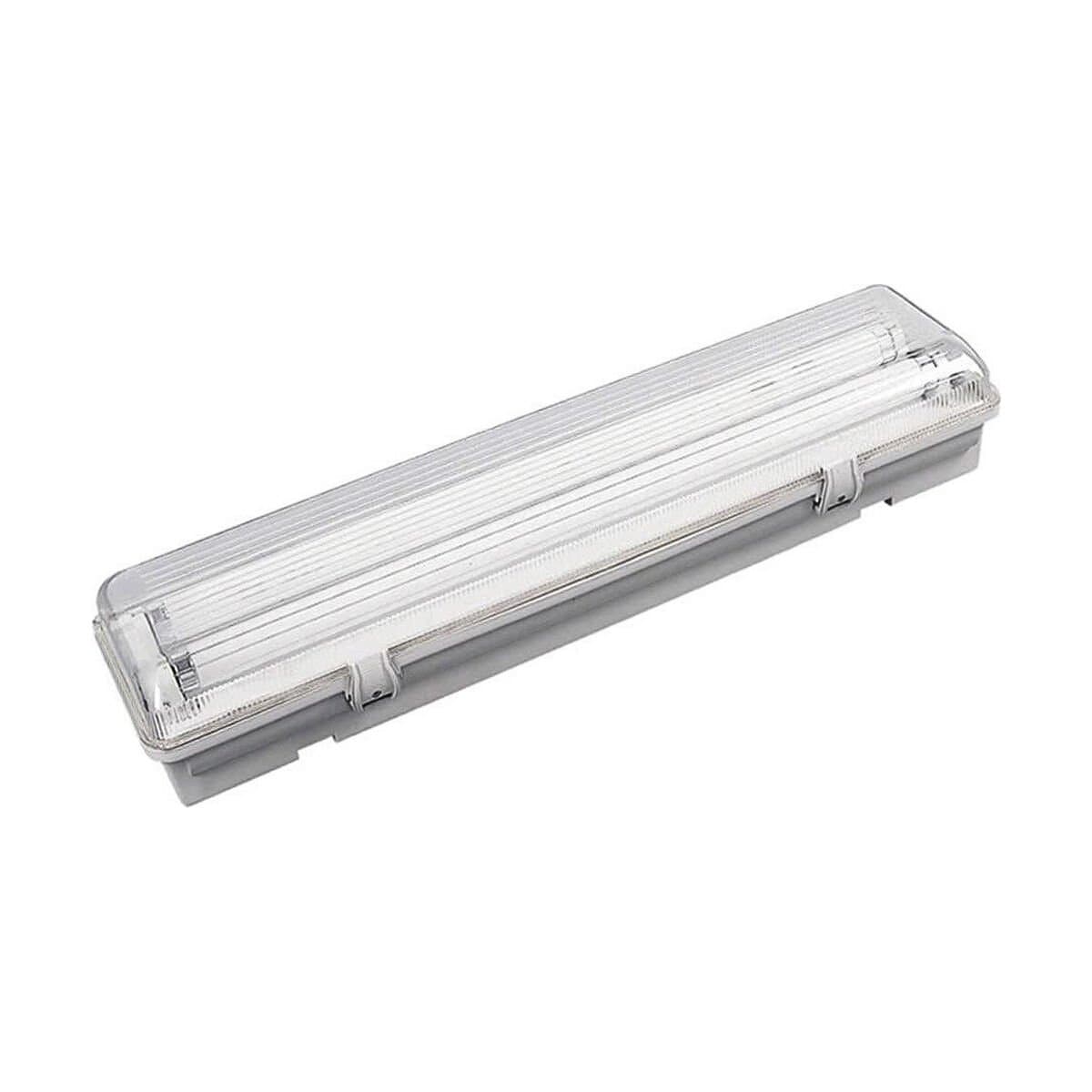 Pantalla Estanca LED EDM Gris 2x 18 W