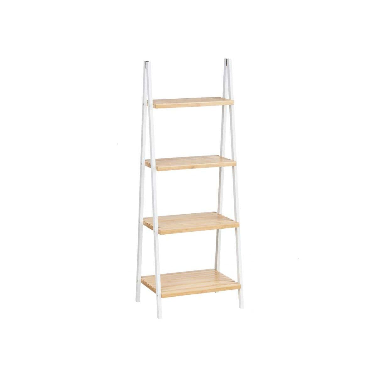 Estantería de Baño Berilo Blanco Natural 40 x 109,3 x 30 cm